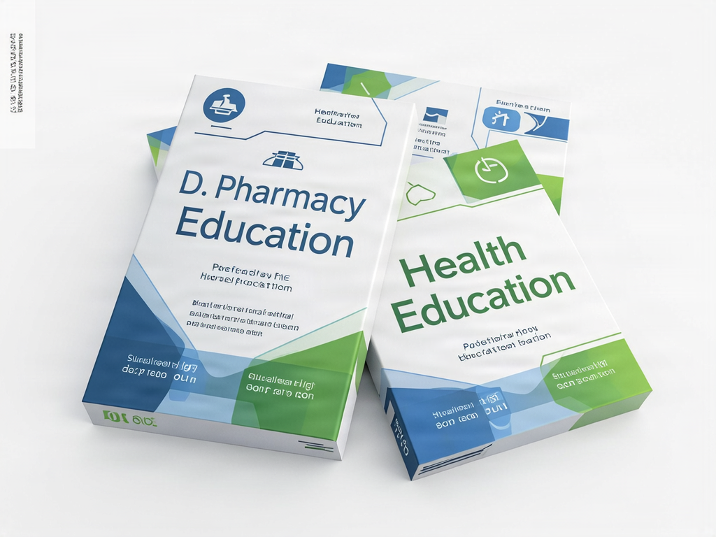 D. Pharmacy eBooks mockup